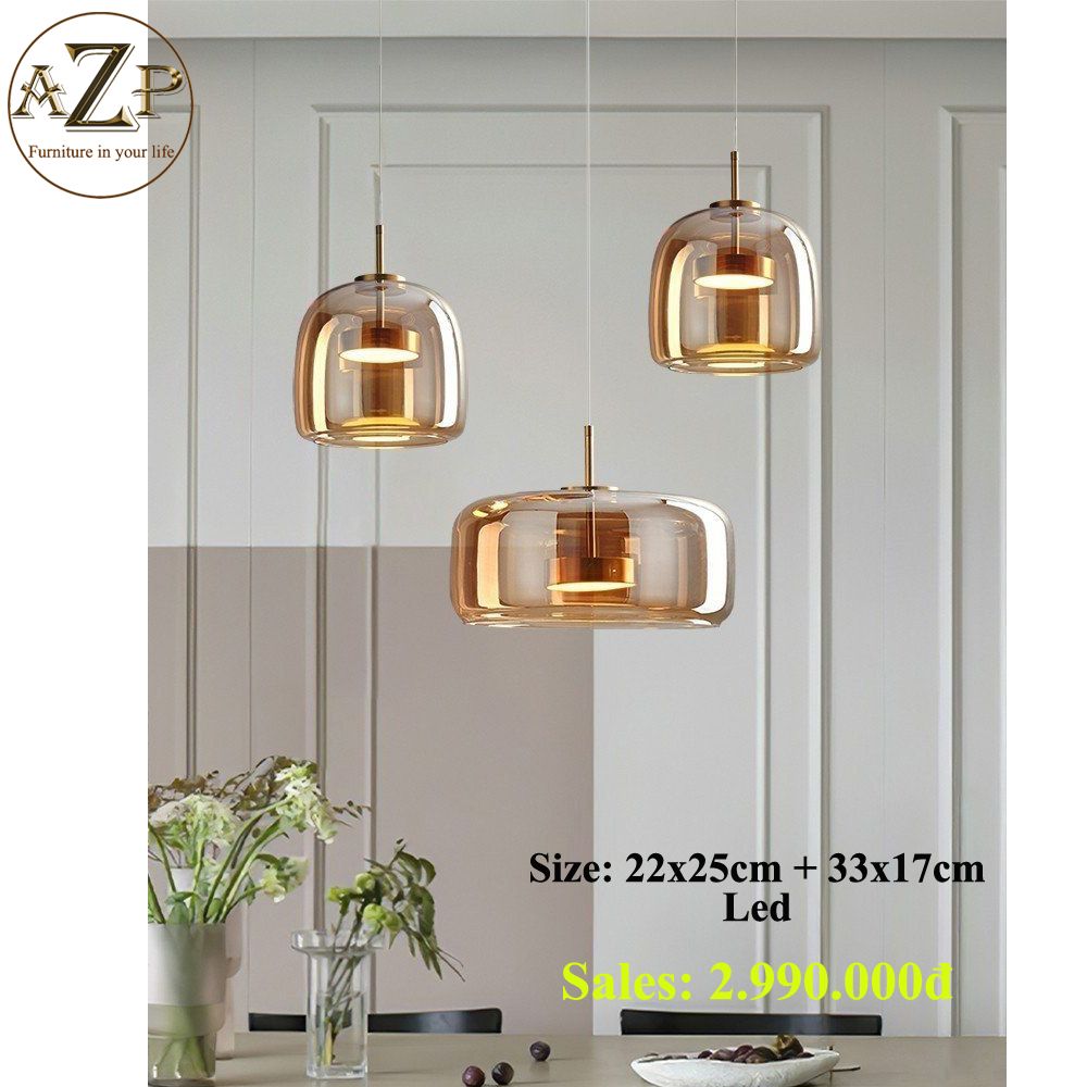 Đèn Thả Trần Đơn – Nét Đẹp Tối Giản Cho Không Gian Hiện Đại - Hàng Nhập Khẩu AZP-TD236