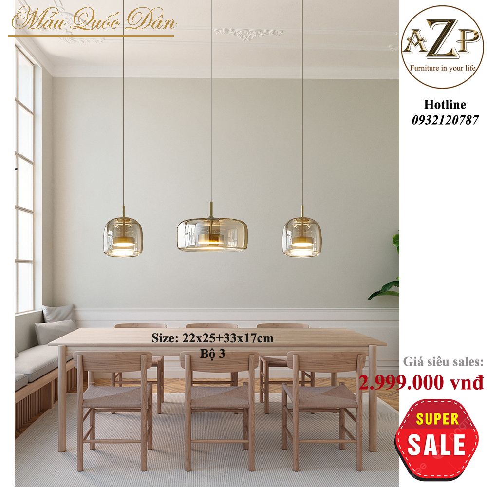 Đèn Thả Trần Đơn – Nét Đẹp Tối Giản Cho Không Gian Hiện Đại - Hàng Nhập Khẩu AZP-TD376