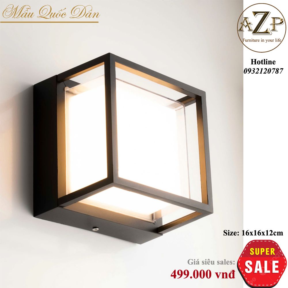 Đèn Ốp Vách Hắt Tường Phong Cách Hiện Đại Tối Giản - Hàng Nhập Khẩu - AZP - OV373