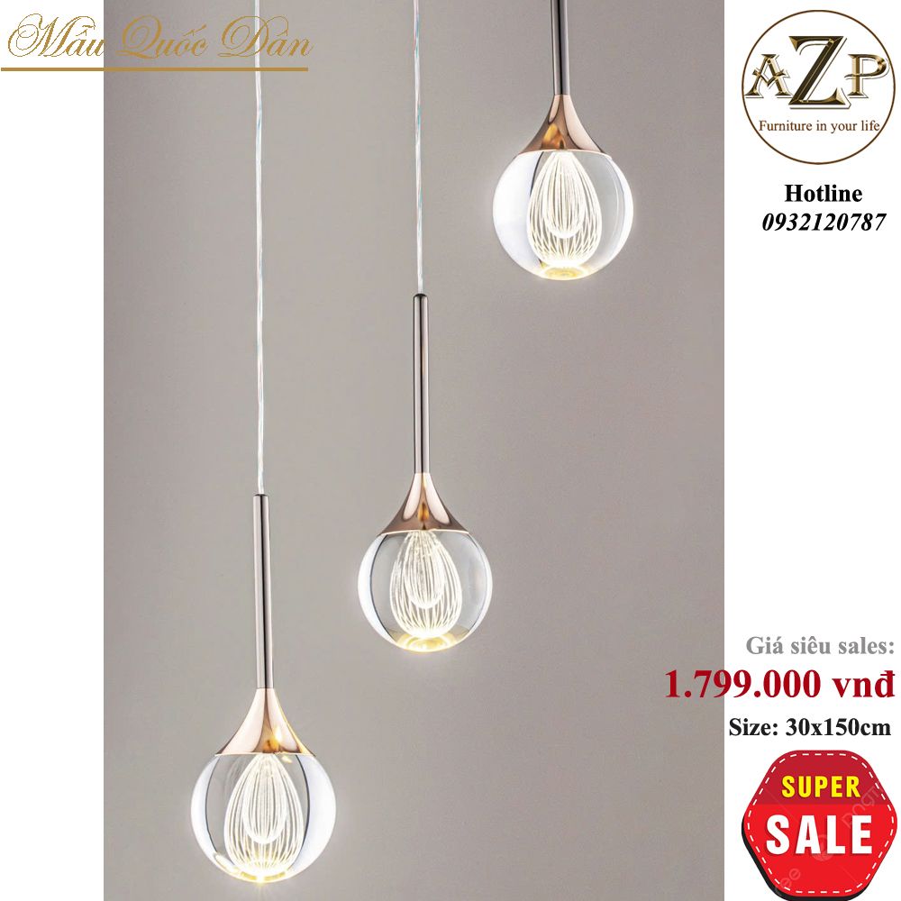 Đèn Thả Trần Đơn – Nét Đẹp Tối Giản Cho Không Gian Hiện Đại - Hàng Nhập Khẩu AZP-TD217