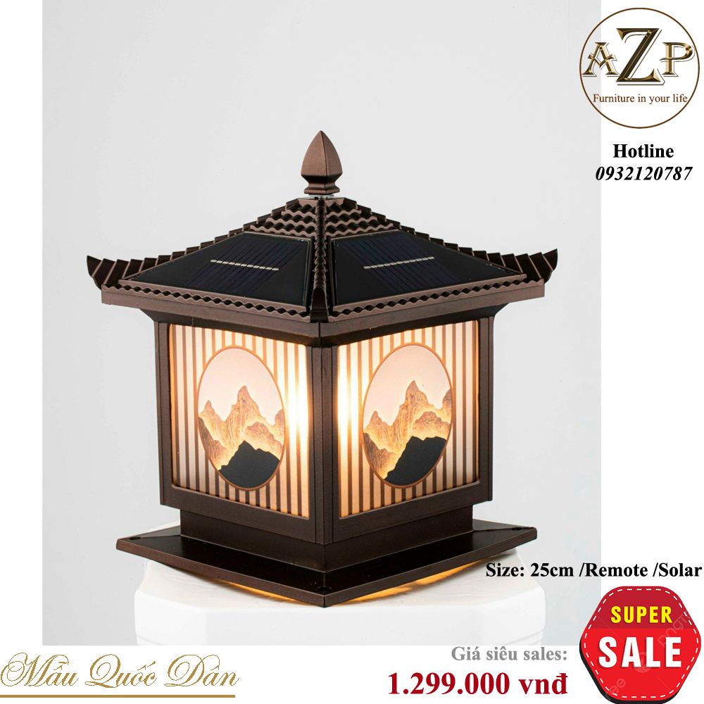 Đèn Trụ Cổng Kiểu Dáng Hiện Đại – Ánh Sáng Đẳng Cấp Cho Lối Vào - Hàng Nhập Khẩu AZP - TC4