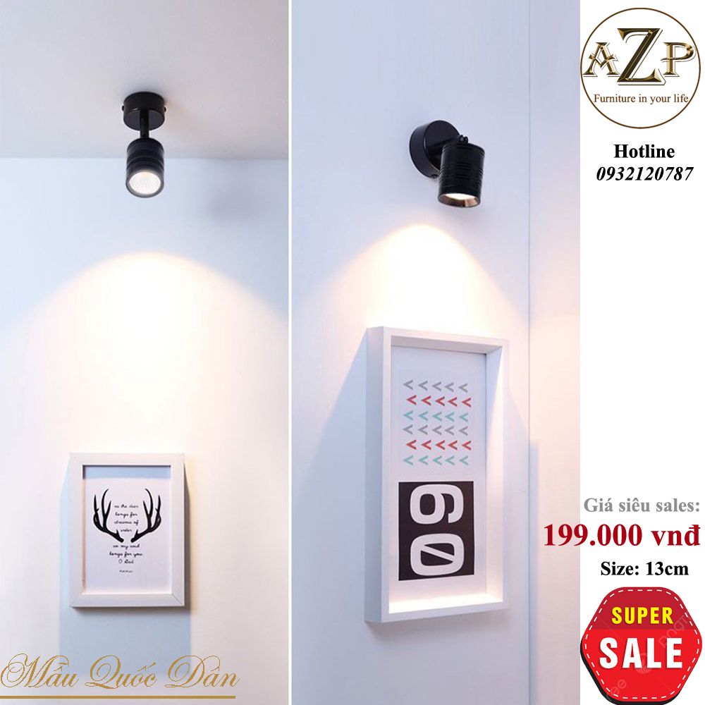 Đèn Ốp Vách Phong Cách Hiện Đại Tối Giản - Hàng Nhập Khẩu - AZP - OV205