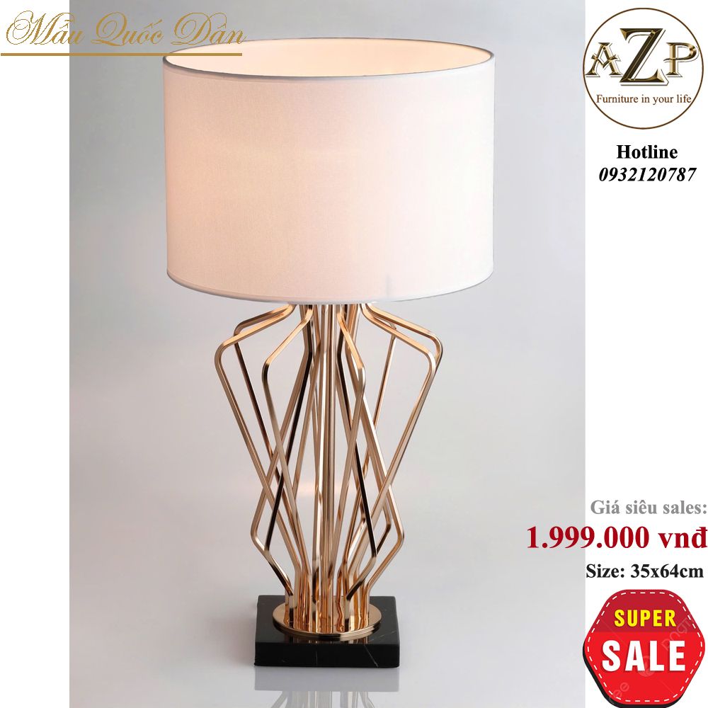 Đèn Bàn Decor Sang Trọng - Hàng Nhập Khẩu AZP - DB33