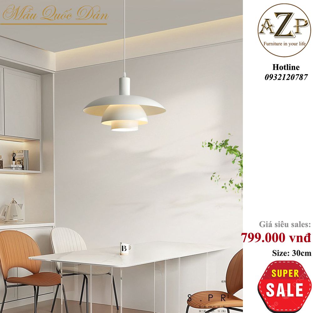 Đèn Thả Trần Đơn – Nét Đẹp Tối Giản Cho Không Gian Hiện Đại - Hàng Nhập Khẩu AZP-TD11