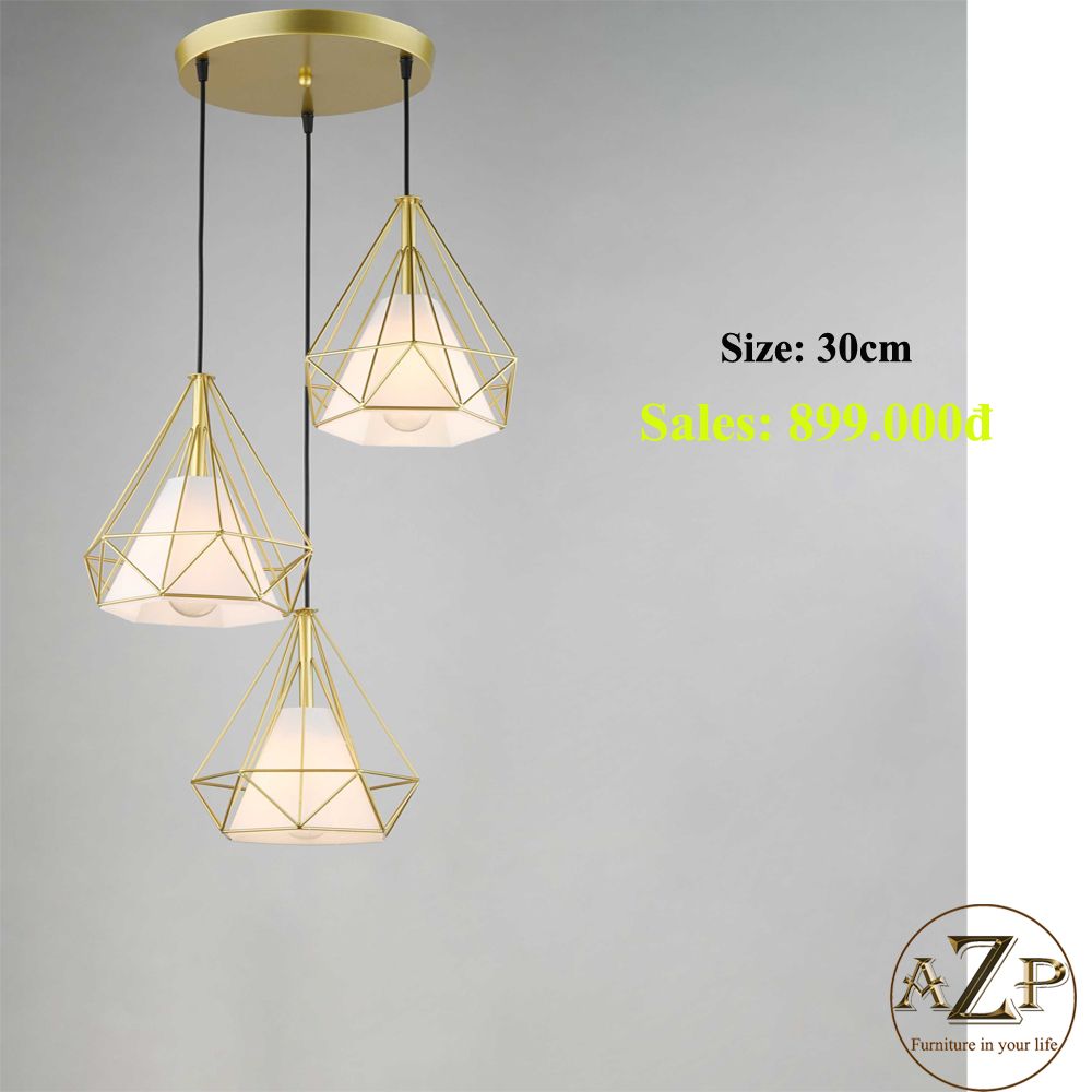 Đèn Thả Trần Đơn – Nét Đẹp Tối Giản Cho Không Gian Hiện Đại - Hàng Nhập Khẩu AZP-TD295