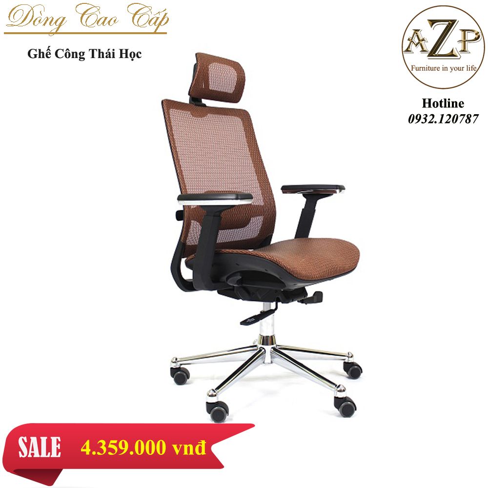 Ghế Văn Phòng Dòng Cao Cấp AZP Hàng Nhập Khẩu CM-B106A-4