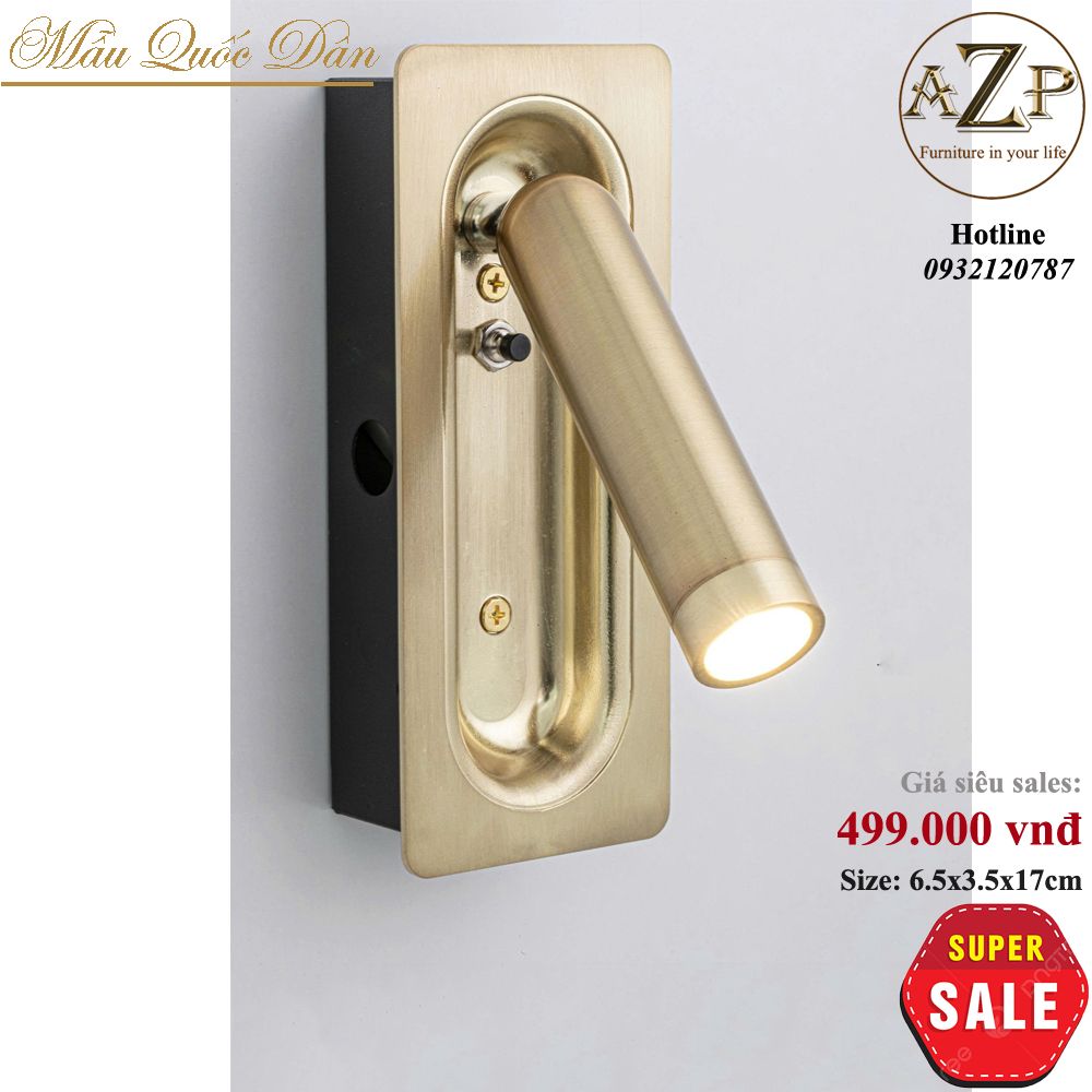 Đèn Ốp Vách Phong Cách Hiện Đại Tối Giản - Hàng Nhập Khẩu - AZP - OV225