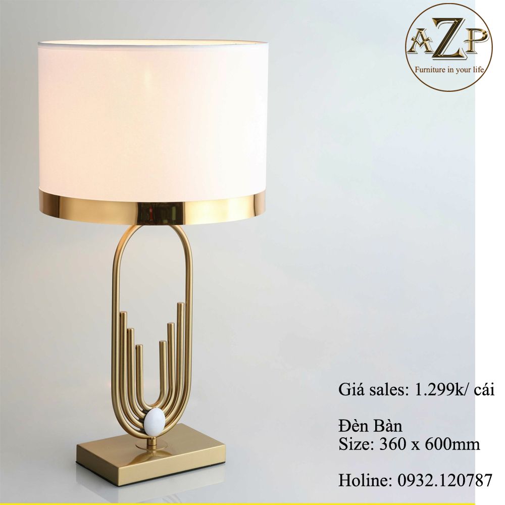 Đèn Bàn Decor Sang Trọng - Hàng Nhập Khẩu AZP - DB28
