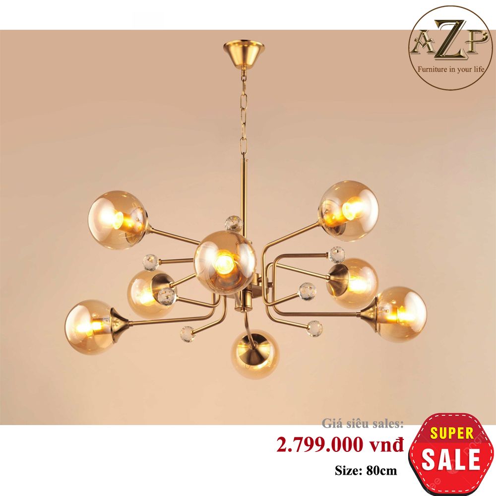 Đèn Thả Trần Chùm Thiên Thể Nghệ Thuật Hàng Nhập Khẩu AZP-TC42