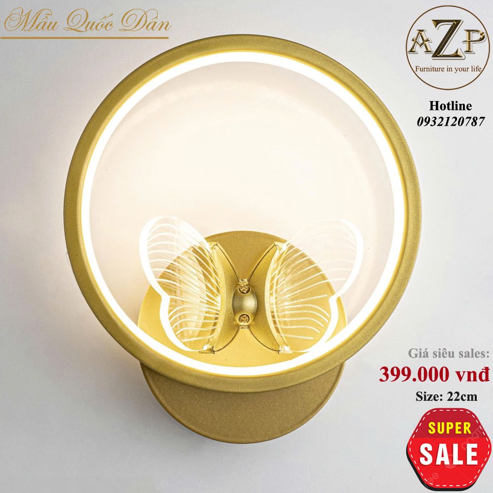 Đèn Ốp Vách Phong Cách Hiện Đại Tối Giản - Hàng Nhập Khẩu - AZP - OV314