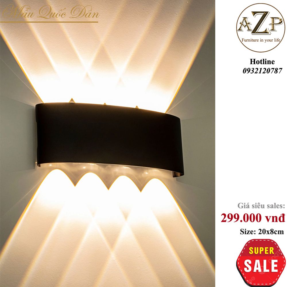 Đèn Ốp Vách Hắt Tường Phong Cách Hiện Đại Tối Giản - Hàng Nhập Khẩu - AZP - OV326