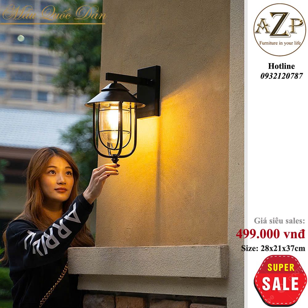 Đèn Ốp Vách Phong Cách Hiện Đại Tối Giản - Hàng Nhập Khẩu - AZP - OV254