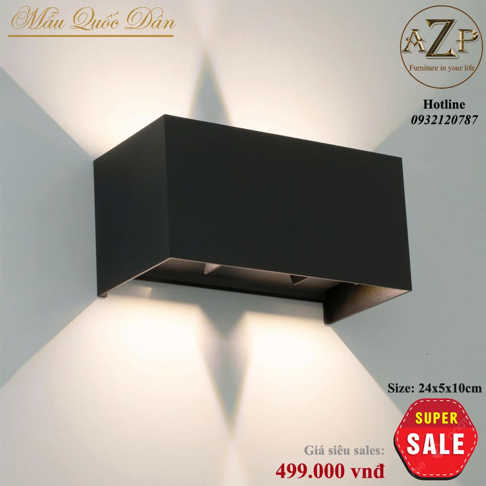 Đèn Ốp Vách Hắt Tường Phong Cách Hiện Đại Tối Giản - Hàng Nhập Khẩu - AZP - OV325
