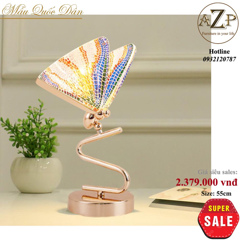 Đèn Bàn Decor Sang Trọng - Hàng Nhập Khẩu AZP - DB58