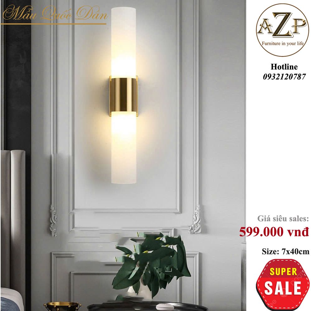 Đèn Ốp Vách Phong Cách Hiện Đại Tối Giản - Hàng Nhập Khẩu - AZP - OV114