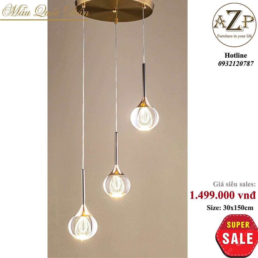 Đèn Thả Trần Đơn – Nét Đẹp Tối Giản Cho Không Gian Hiện Đại - Hàng Nhập Khẩu AZP-TD327