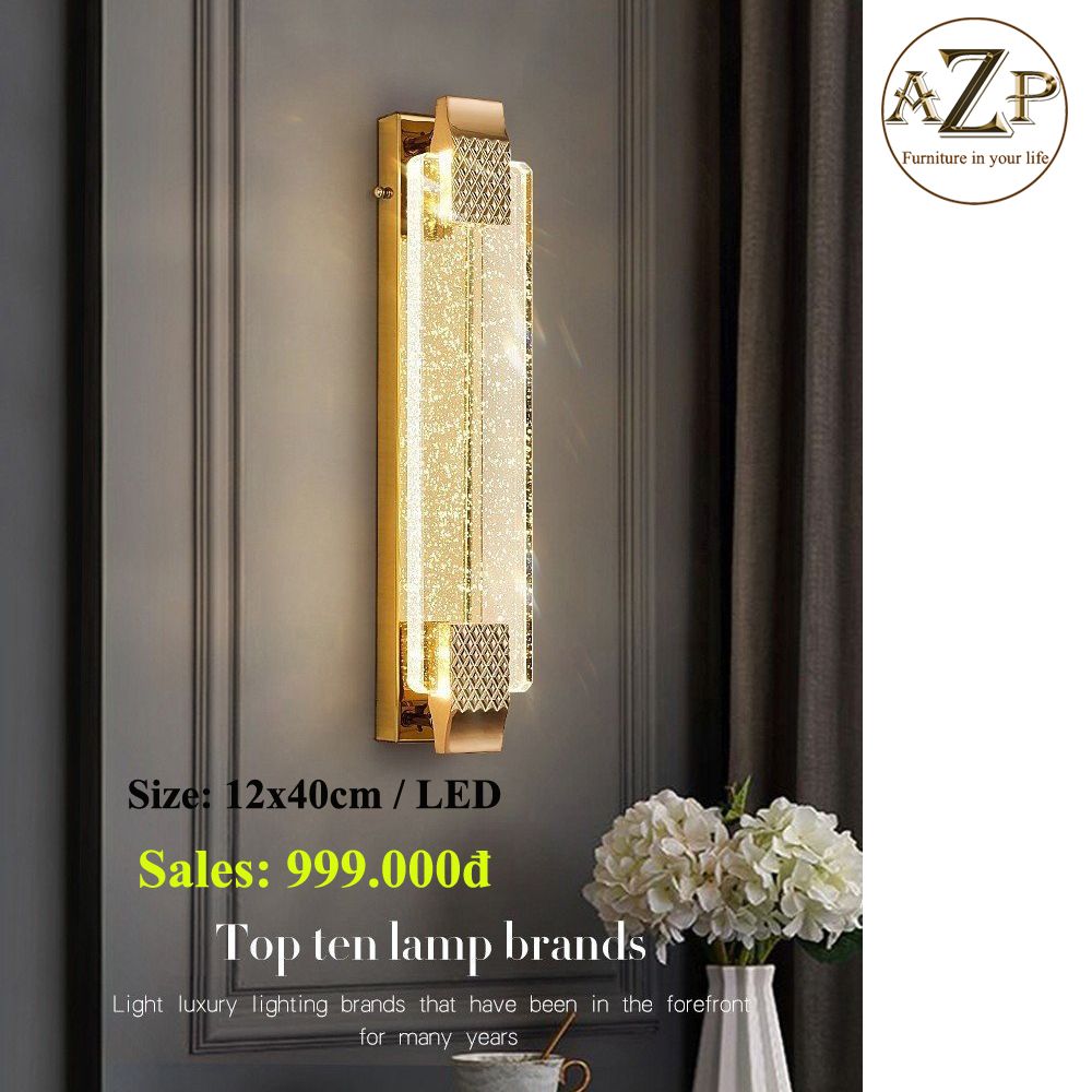 Đèn Ốp Vách Phong Cách Hiện Đại Tối Giản - Hàng Nhập Khẩu - AZP - OV155