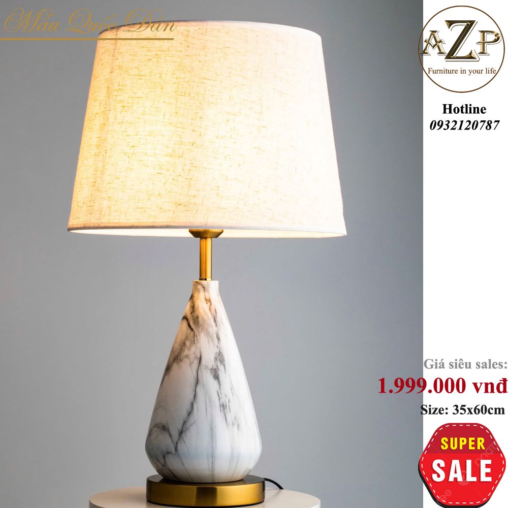 Đèn Bàn Decor Sang Trọng - Hàng Nhập Khẩu AZP - DB42