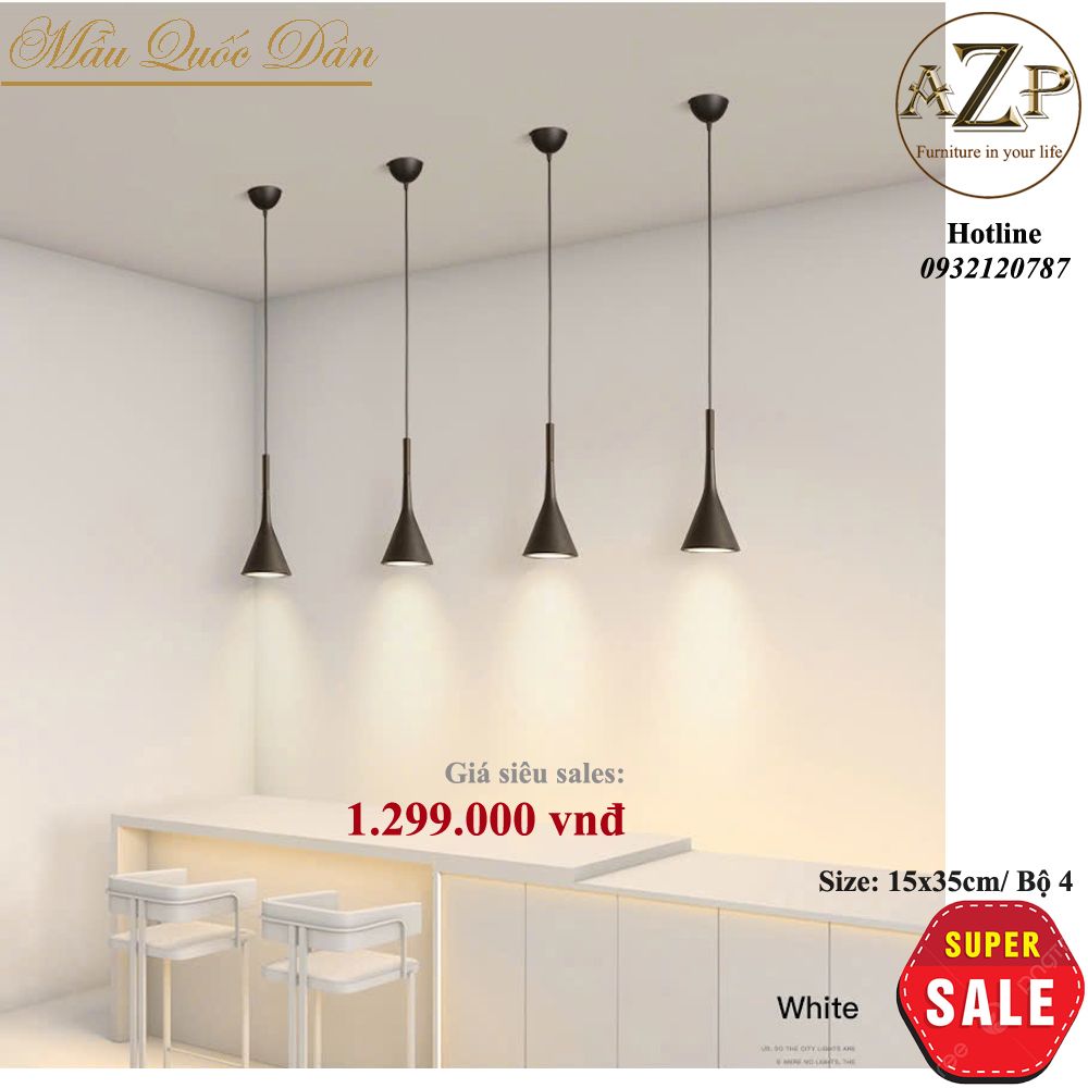 Đèn Thả Trần Đơn – Nét Đẹp Tối Giản Cho Không Gian Hiện Đại - Hàng Nhập Khẩu AZP-TD352