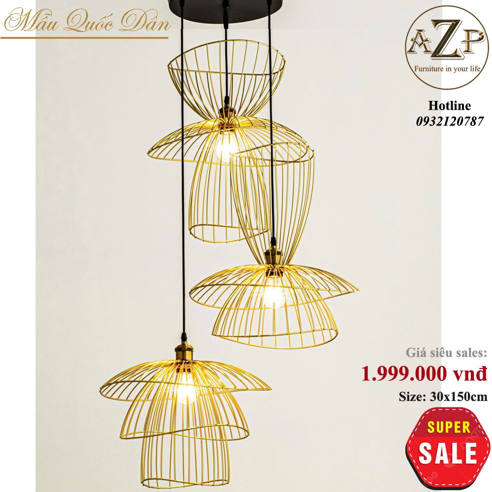 Đèn Thả Trần Đơn – Nét Đẹp Tối Giản Cho Không Gian Hiện Đại - Hàng Nhập Khẩu AZP-TD343