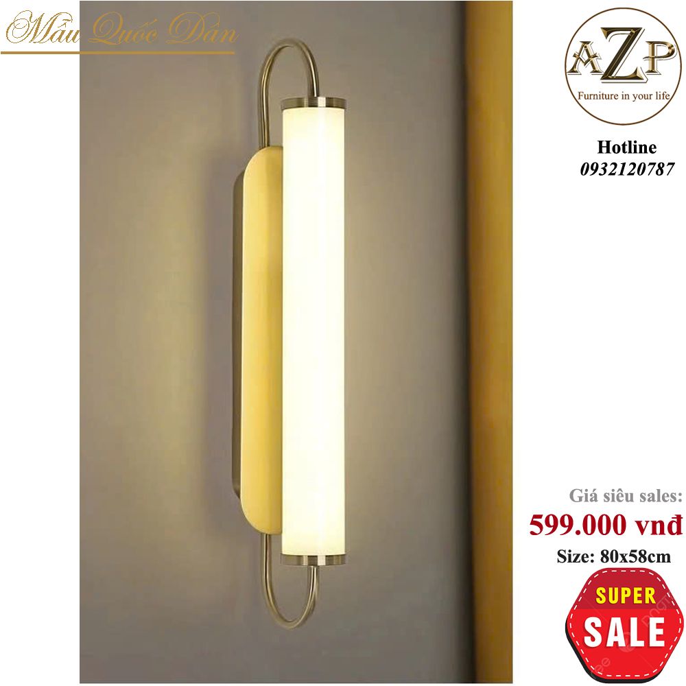 Đèn Ốp Vách Phong Cách Hiện Đại Tối Giản - Hàng Nhập Khẩu - AZP - OV134