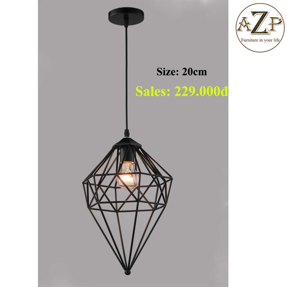 Đèn Thả Trần Đơn – Nét Đẹp Tối Giản Cho Không Gian Hiện Đại - Hàng Nhập Khẩu AZP-TD209