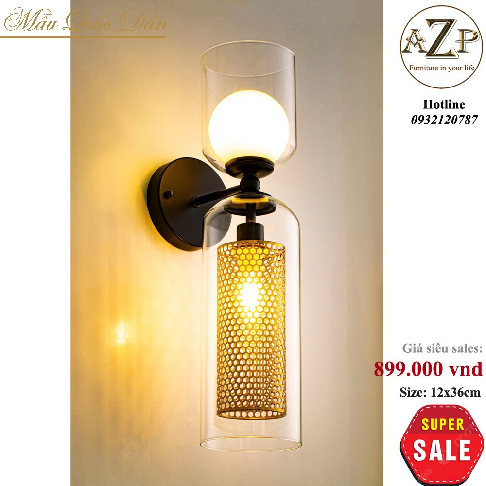 Đèn Ốp Vách Phong Cách Hiện Đại Tối Giản - Hàng Nhập Khẩu - AZP - OV125