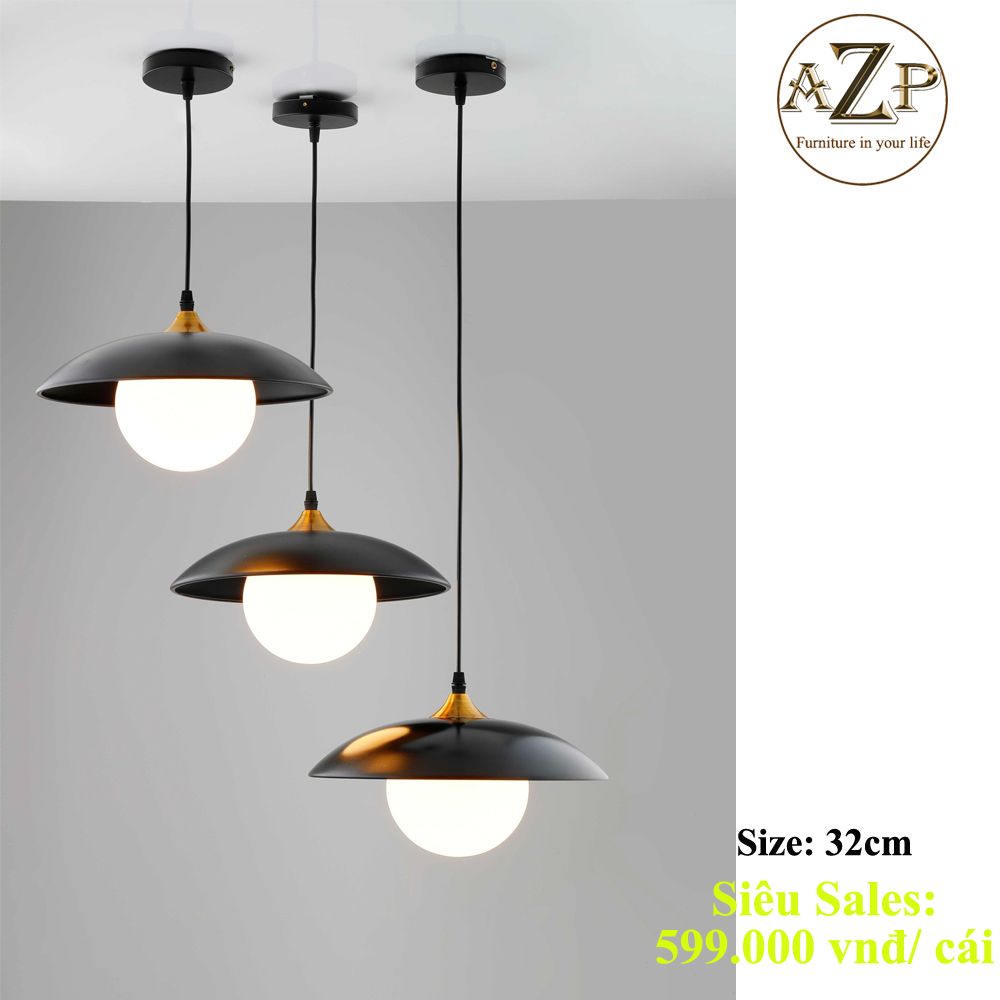 Đèn Thả Trần Đơn – Nét Đẹp Tối Giản Cho Không Gian Hiện Đại - Hàng Nhập Khẩu AZP-TD100
