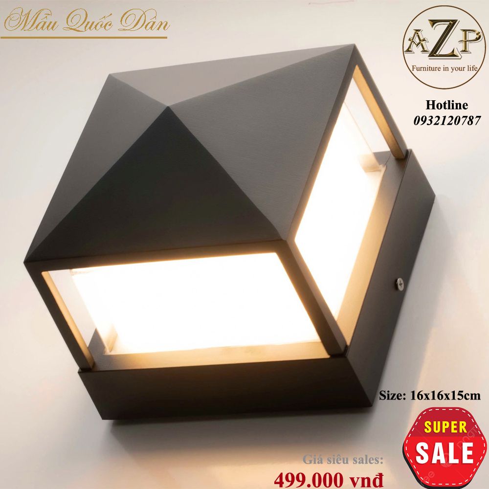 Đèn Ốp Vách Hắt Tường Phong Cách Hiện Đại Tối Giản - Hàng Nhập Khẩu - AZP - OV348