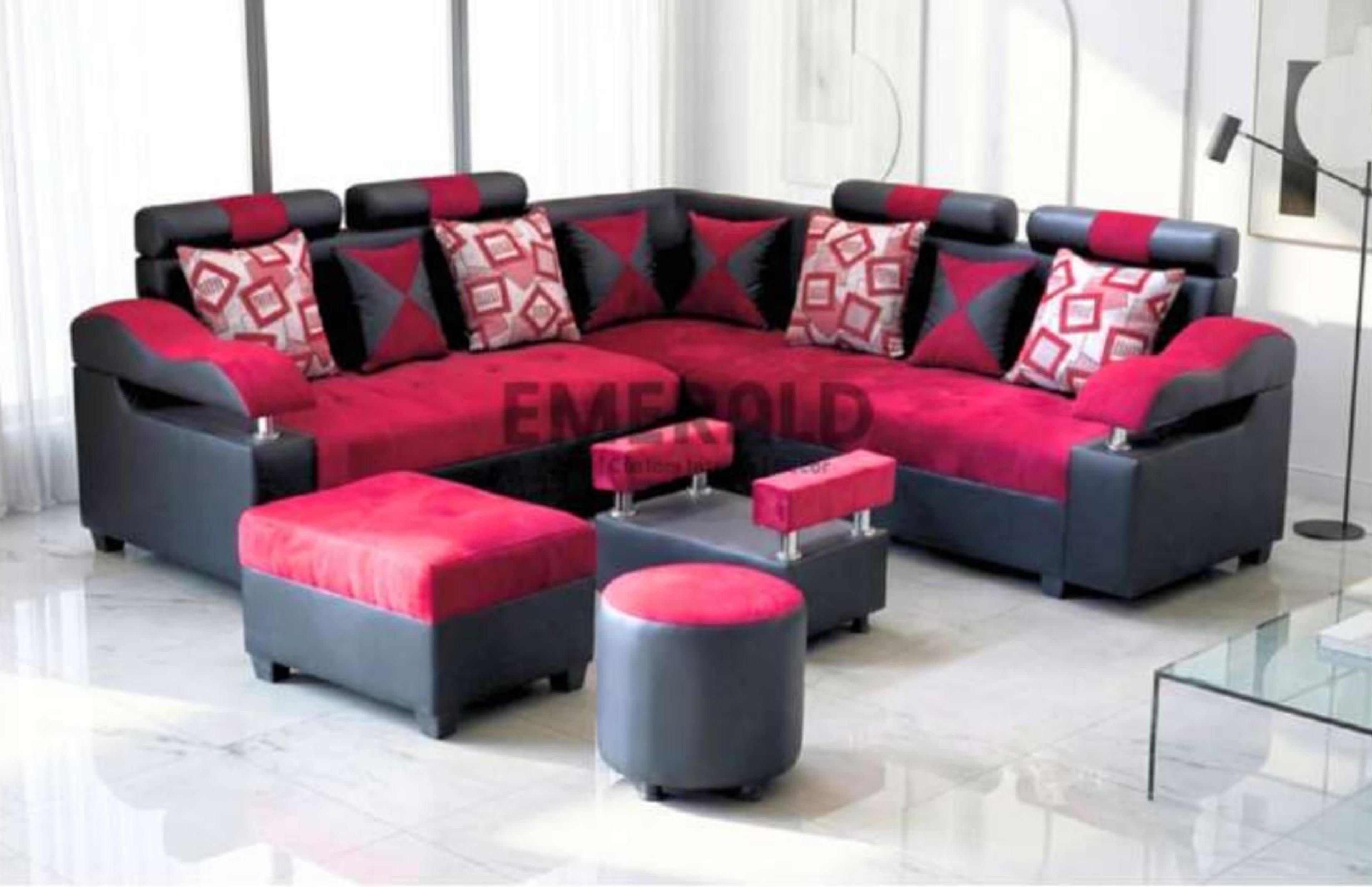 Sudut Dolphin — Emerald Sofa