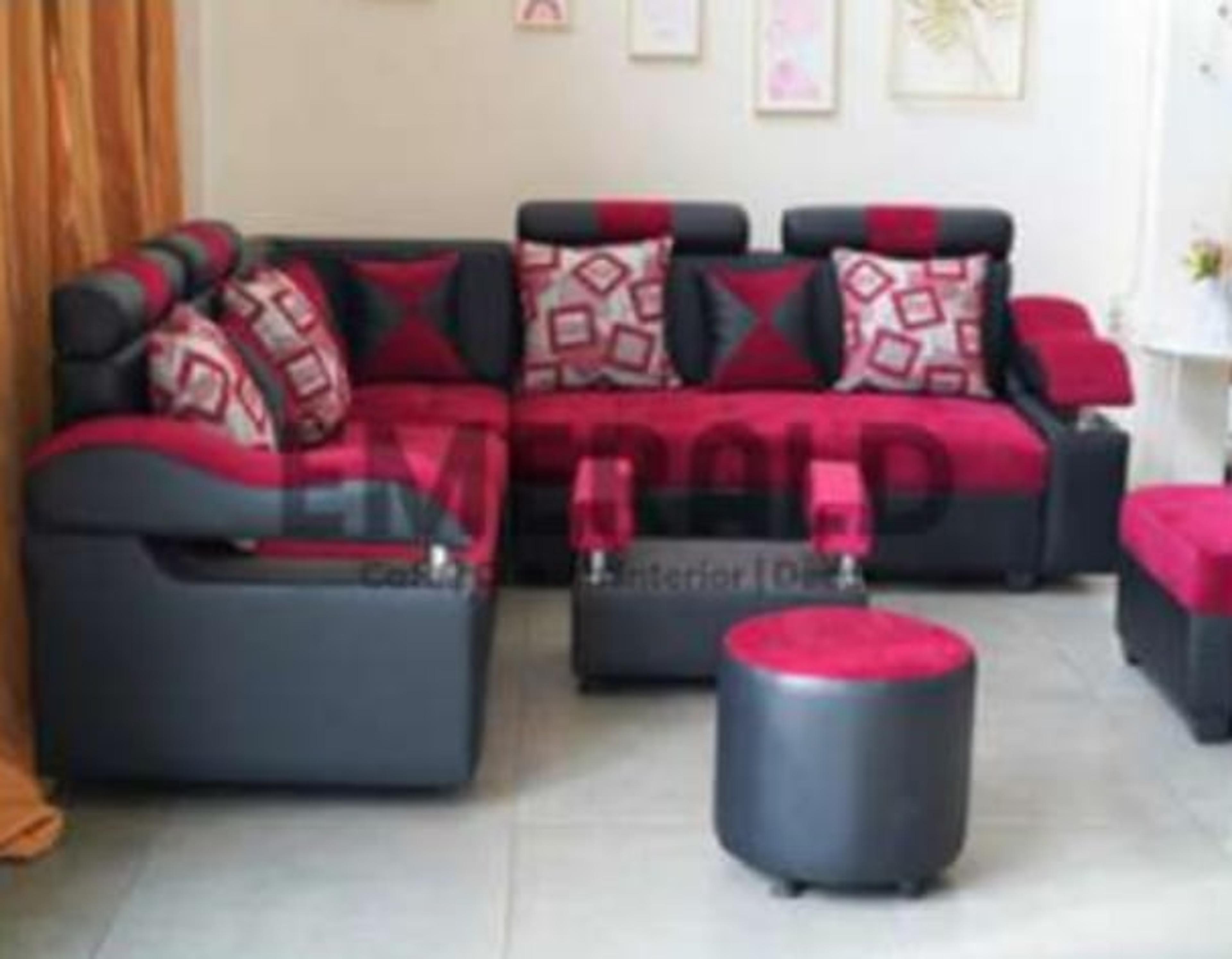 Sudut Dolphin — Emerald Sofa