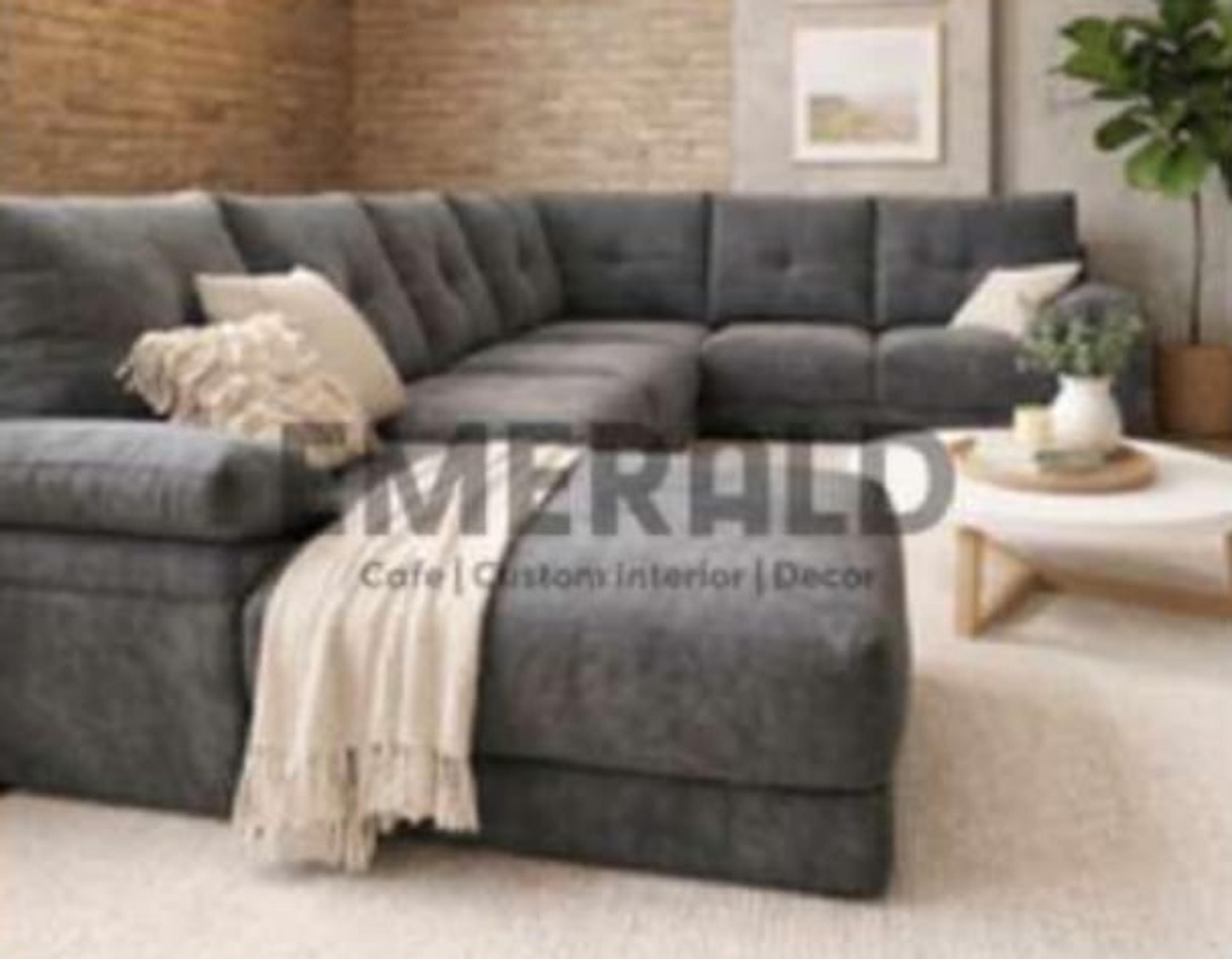 Sofa Letter U Vegas — Emerald Sofa