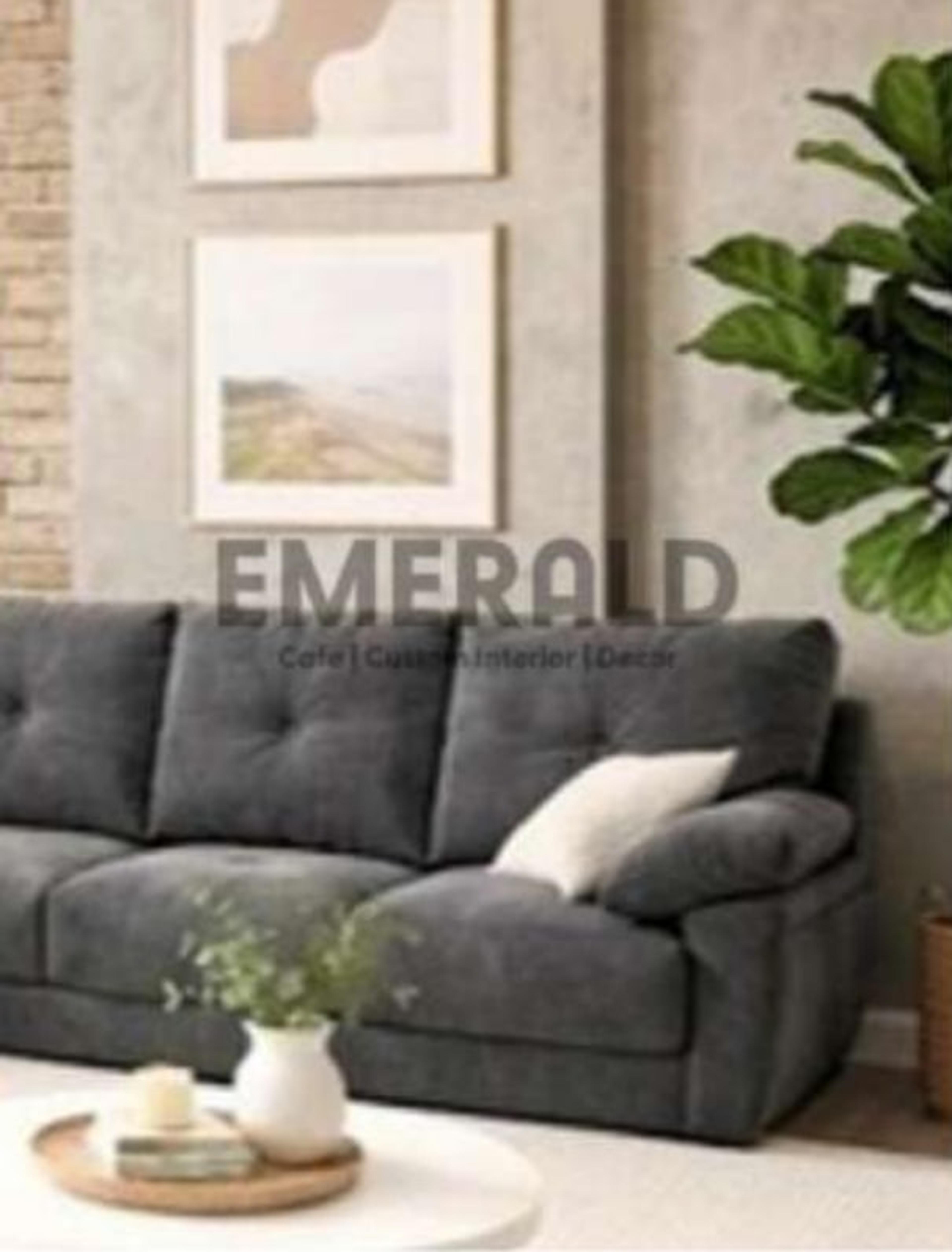 Sofa Letter U Vegas — Emerald Sofa