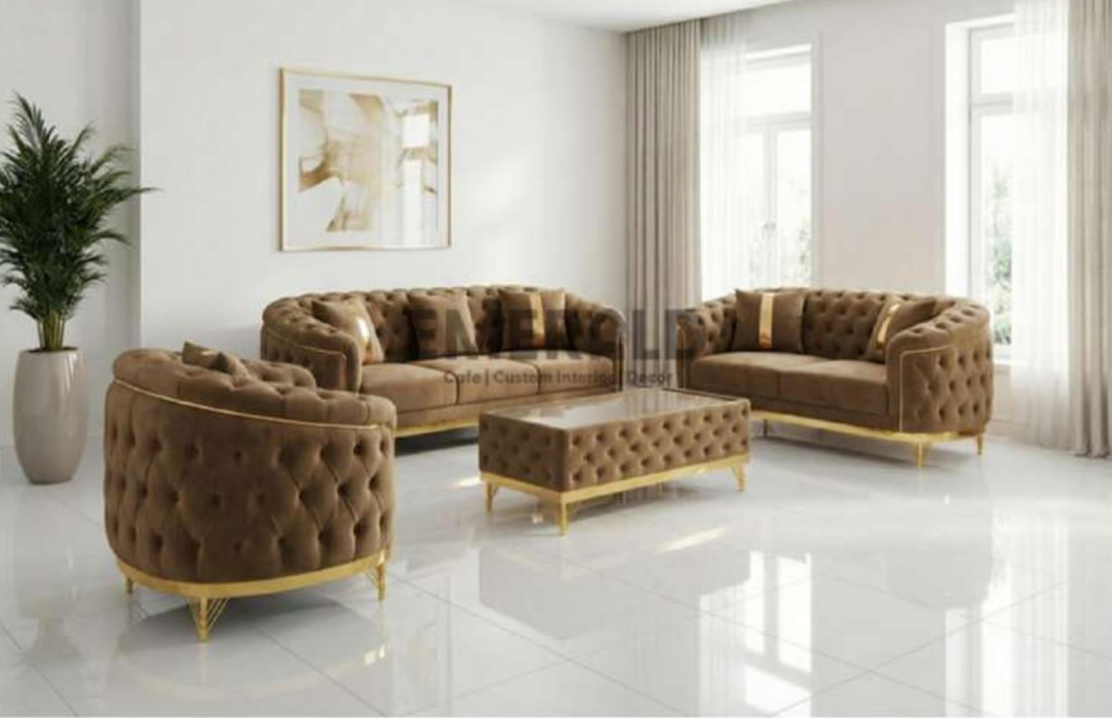 321 Luxury — Emerald Sofa