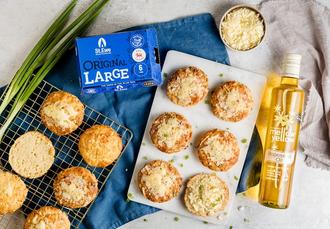 Cheese & Spring Onion Scones