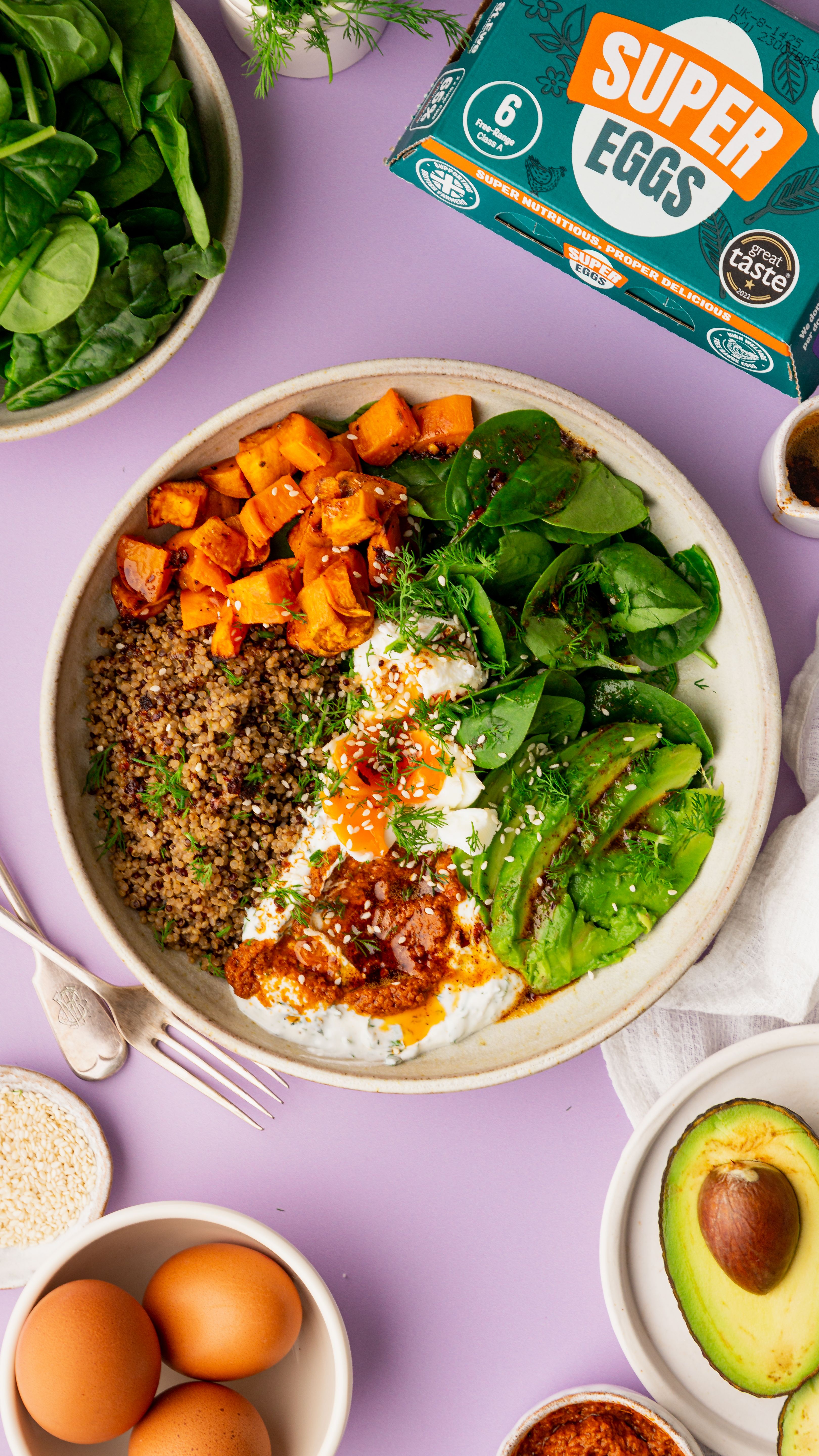 Super Egg Buddha Bowl