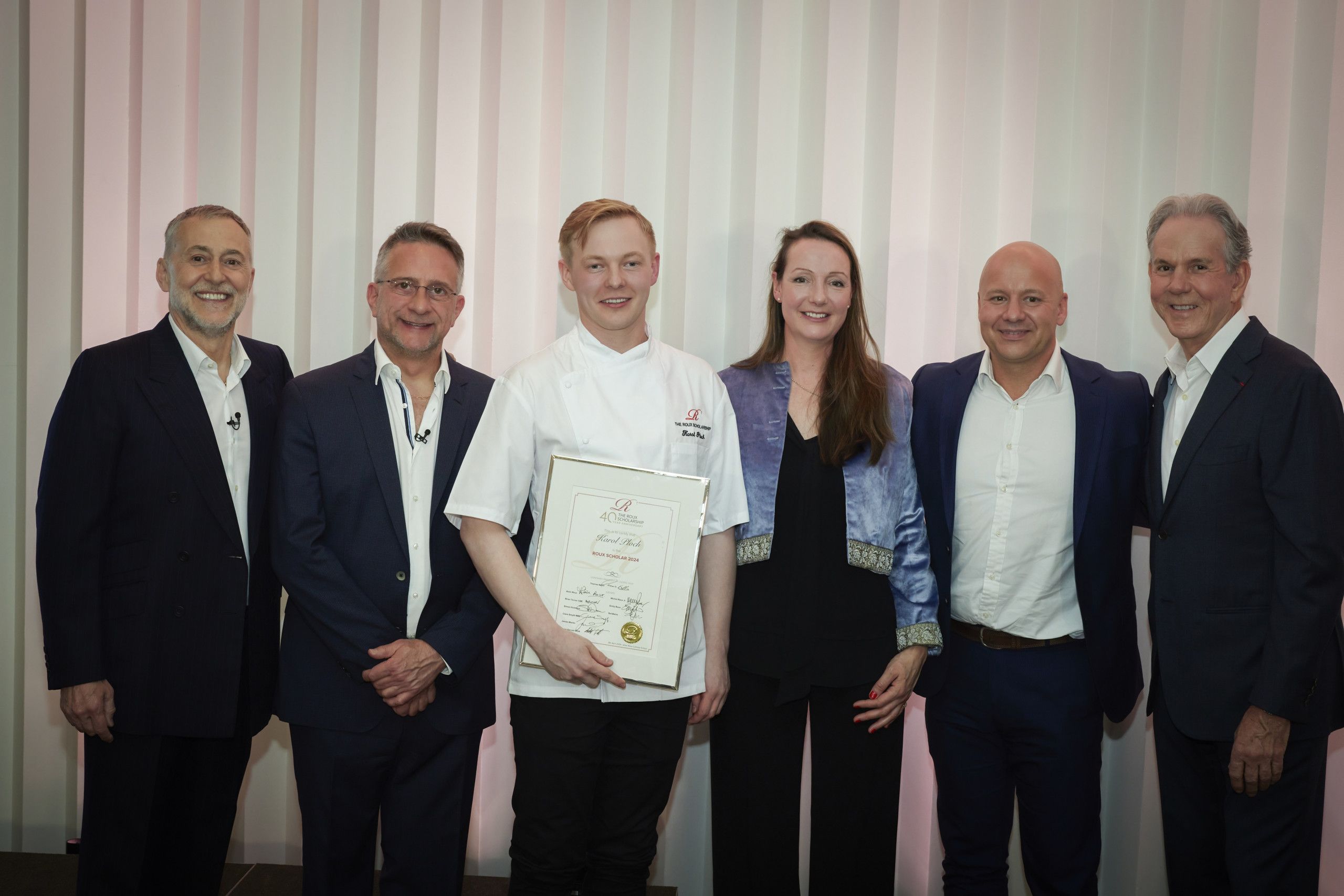 Karol Ploch wins The Roux Scholarship 2024 with St. Ewe