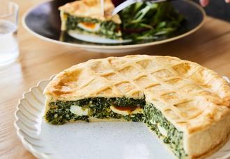Easter Spinach & Ricotta Pie