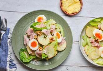 Waldorf Salad with Egg Mayo
