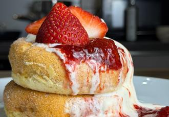Japanese Style Pancakes by Sian Almond