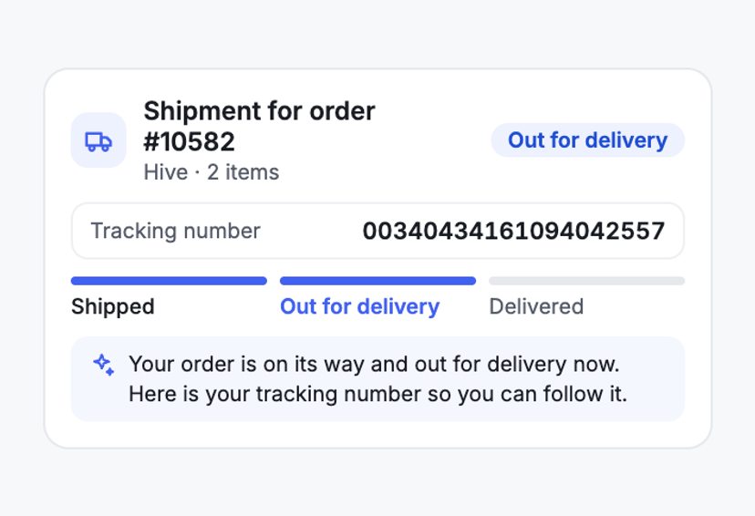 "Where Is My Order?"