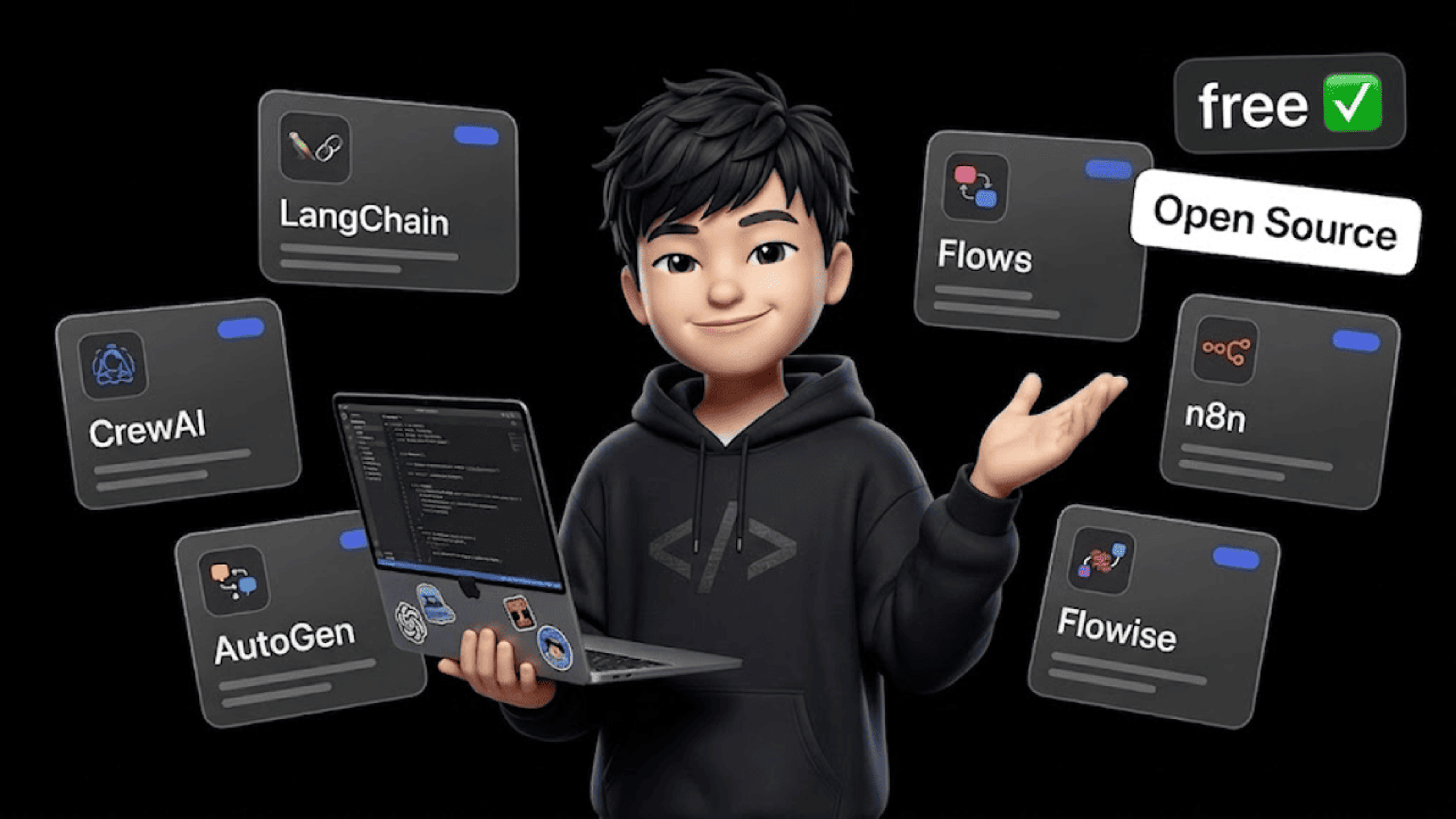Free AI Agents: Open-Source Frameworks & Free Tools You Can Actually Use (2026) 