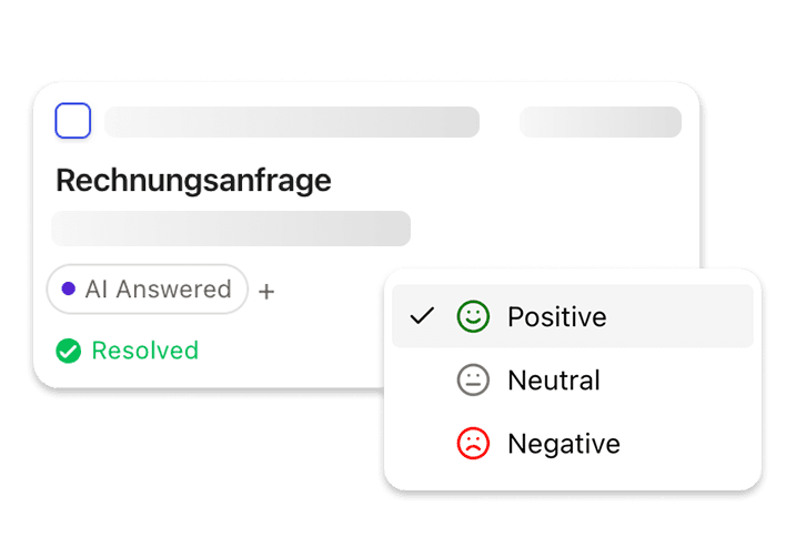 Fewer misunderstandings, closer customer relations