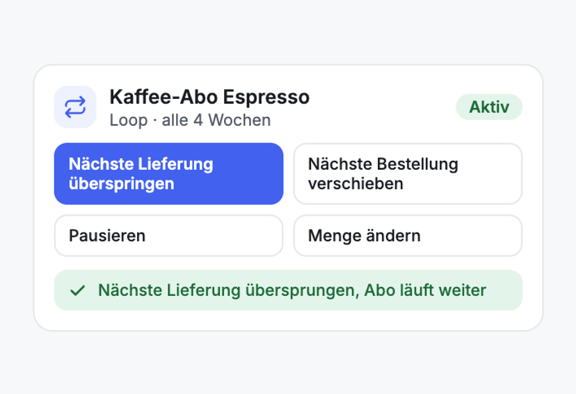 Überspringen statt kündigen