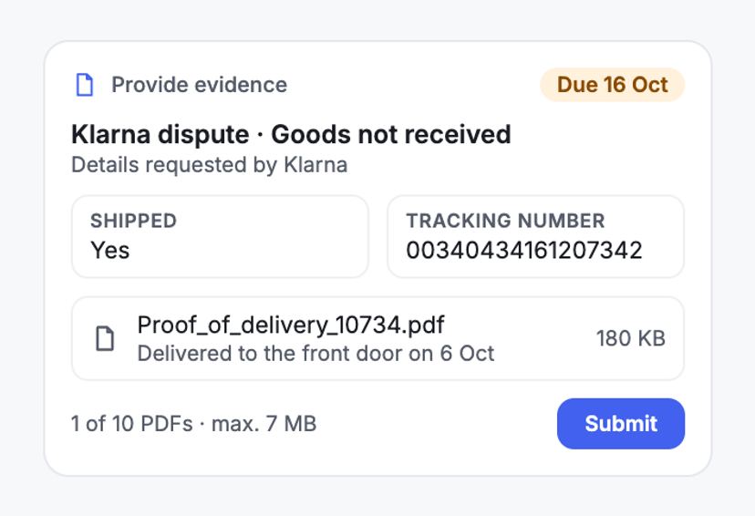 The Questions Klarna Asks