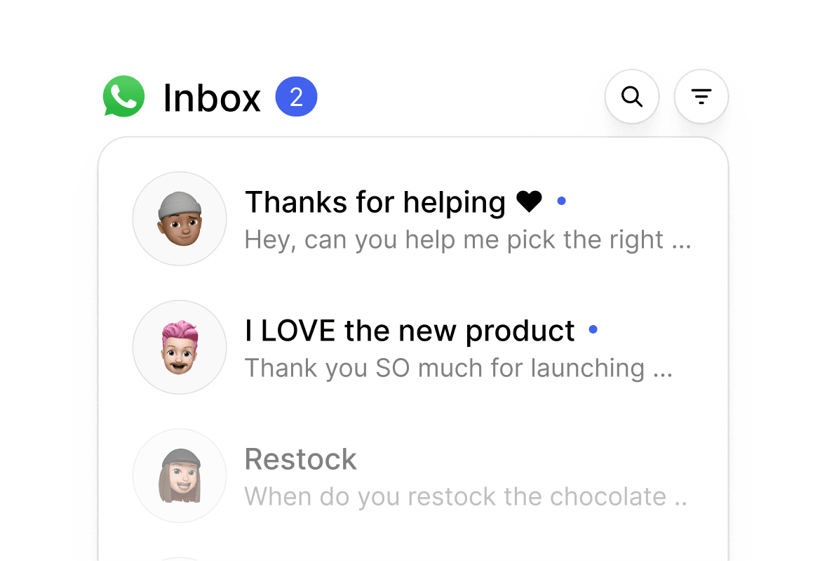 Happy customers