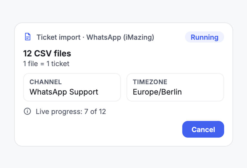 WhatsApp History From iMazing