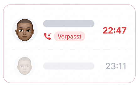 Anrufe nach Feierabend