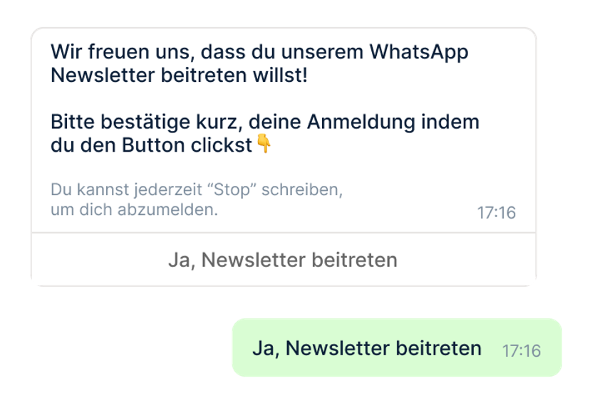 Käufer auf der Bestellbestätigung gewinnen