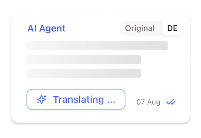 Automatic Real-Time Translation